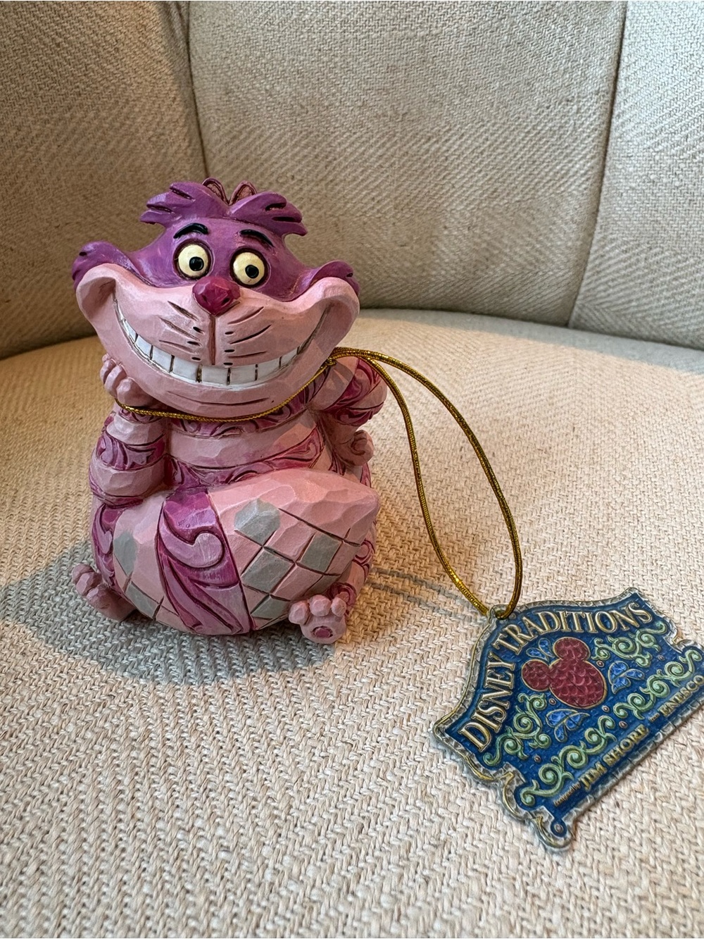 Jim Shore Disney Traditions Cheshire Cat Alice in Wonderland 4056745 Retired